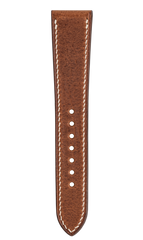 Brown Waxy Slim Strap