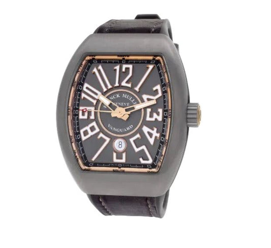 Franck Muller Vanguard Automatic Grey Dial Men's Watch V45 SC DT TT BR 5N