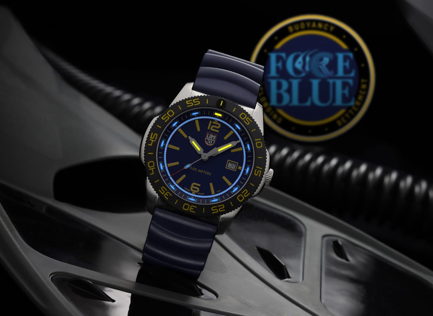 Luminox Force Blue Pacific Diver Watch, 44 mm XS.3125.FB