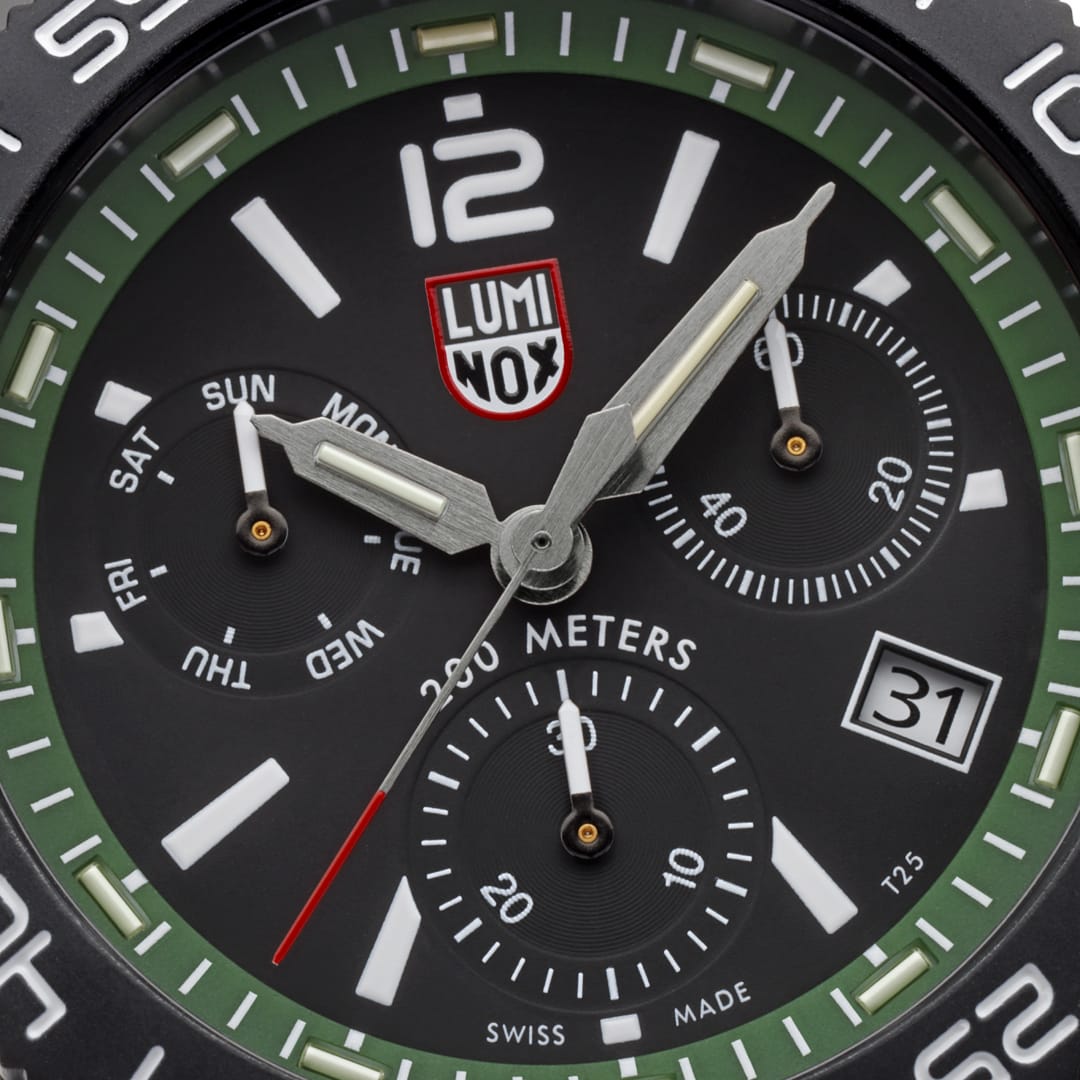 Luminox Pacific Diver Chronograph, 44mm, Dive Watch, Forest Green XS.3147