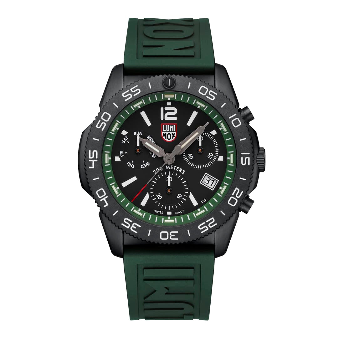 Luminox Pacific Diver Chronograph, 44mm, Dive Watch, Forest Green XS.3147