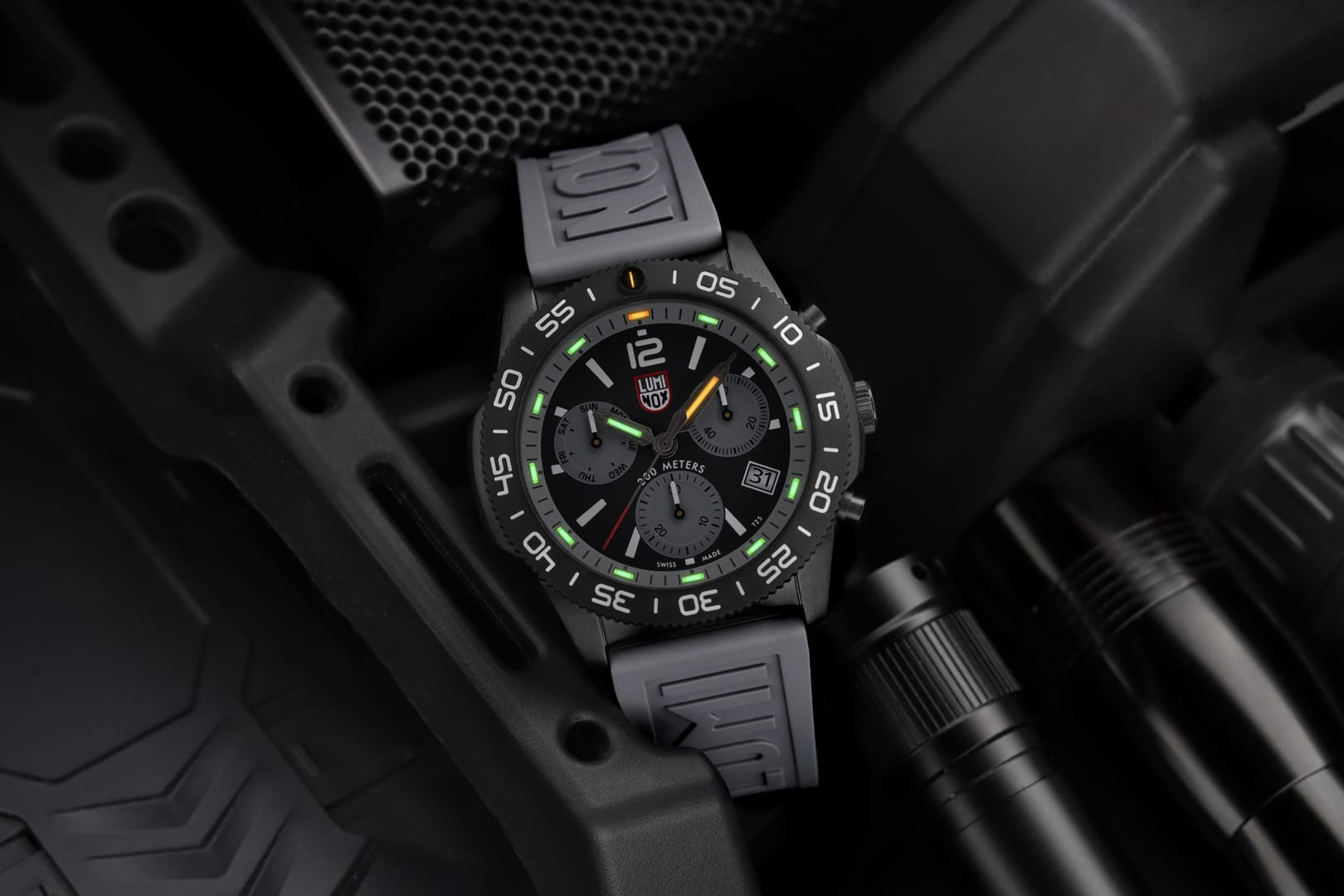 Luminox Pacific Diver Chronograph, 44mm, Dive Watch, Graphite Grey XS.3148