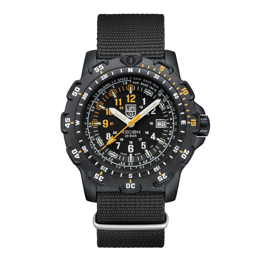 RECON Point Man 8820 Series Heritage Wristwatch Outdoor Watch, 45 mm XL.8825.H.SET