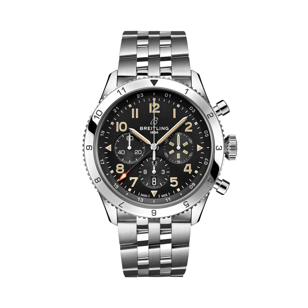 Super AVI B04 Chronograph GMT 46 P-51 Mustang AB04453A1B1A1