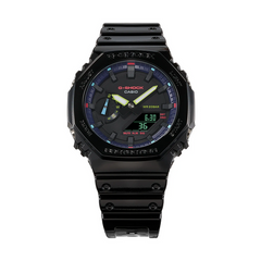 G-Shock GA2100RGB-1A Virtual Rainbow Cybertech Casioak