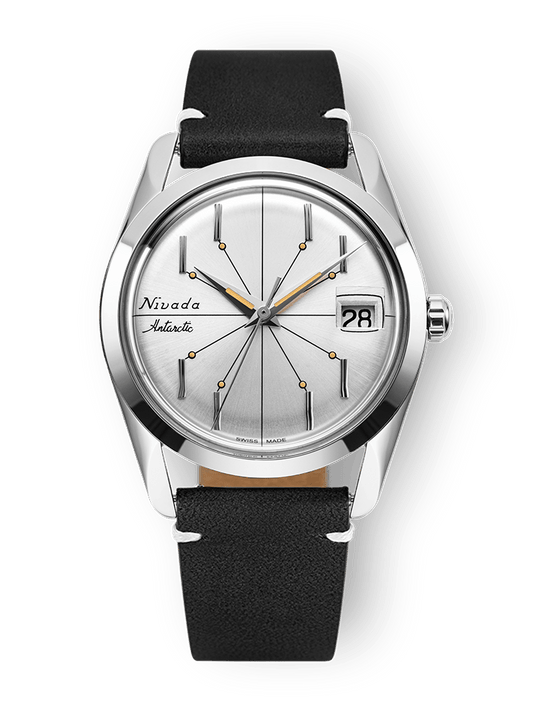 Nivada Antarctic Spider Silver 35mm 35012M15