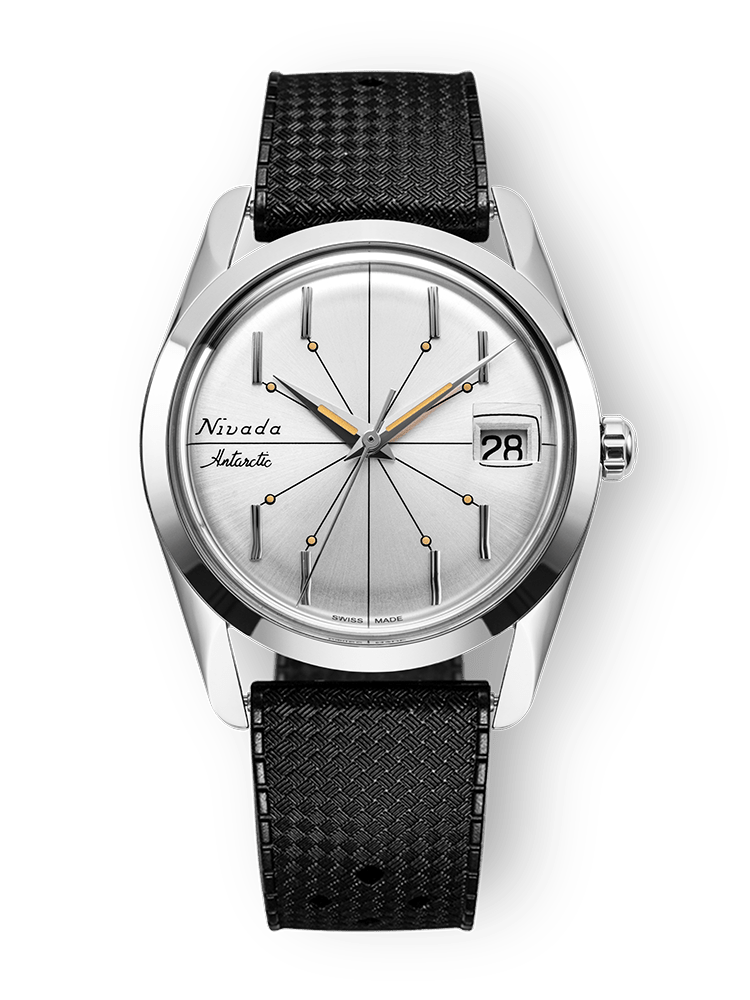 Nivada Antarctic Spider Silver 35mm 35012M01