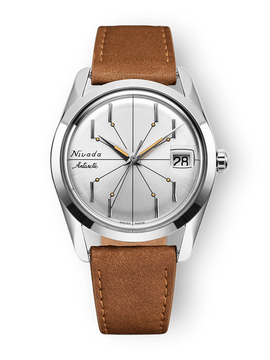 Nivada Antarctic Spider Silver 35mm 35012M16