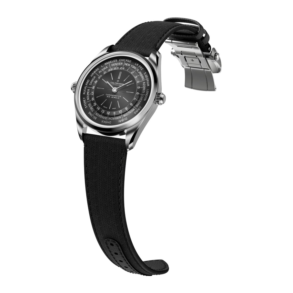 Carl F.Bucherer Heritage Worldtimer 00.10805.08.33.01