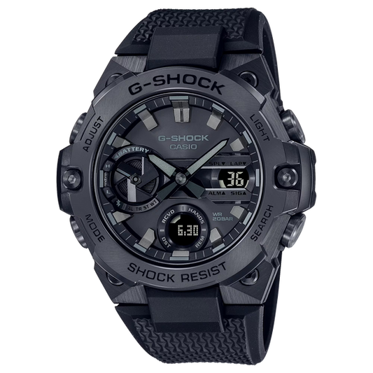 G-Shock GSTB400BB-1A G-STEEL Electric Sophistication Black IP