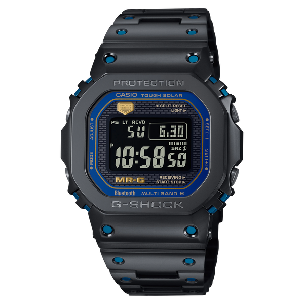 G-Shock MRGB5000BA-1 Super Titanium Square Cobalt Chrome Bluetooth Solar