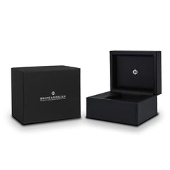 Baume & Mercier Riviera Automatic Black Dial Stainless Steel Men's Watch MOA10621