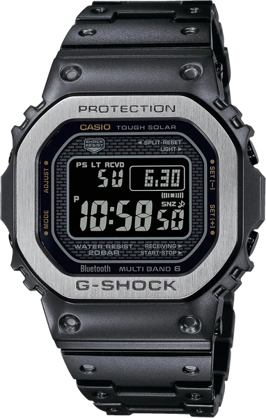 G-Shock GMWB5000MB-1A Full Metal Texture Crafted Black