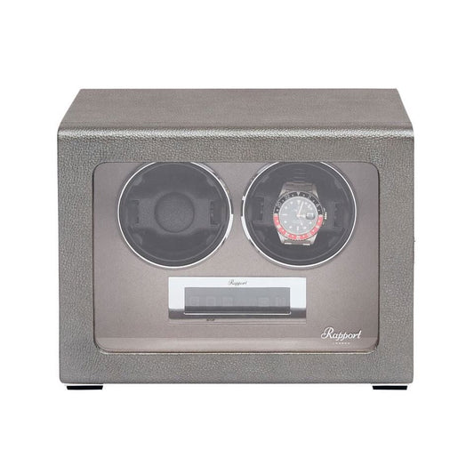 Quantum Duo Watch Winder - Silver W622