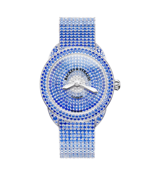 Backes & Strauss Ballerina Blue Velvet REN-PC33MMD2R.WG.BV.DB