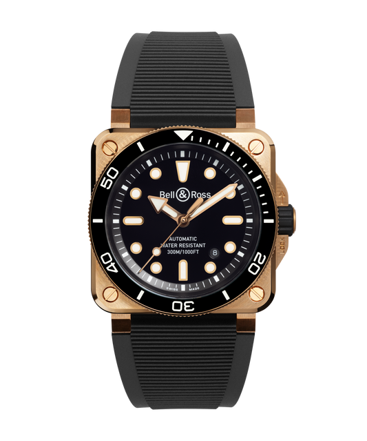 BR-03 Diver Black Bronze  42 mm - BR03A-D-BL-BR/SRB