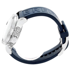 Breitling avenger chrono steel blue dial blue rubber strap pre owned watch A13381