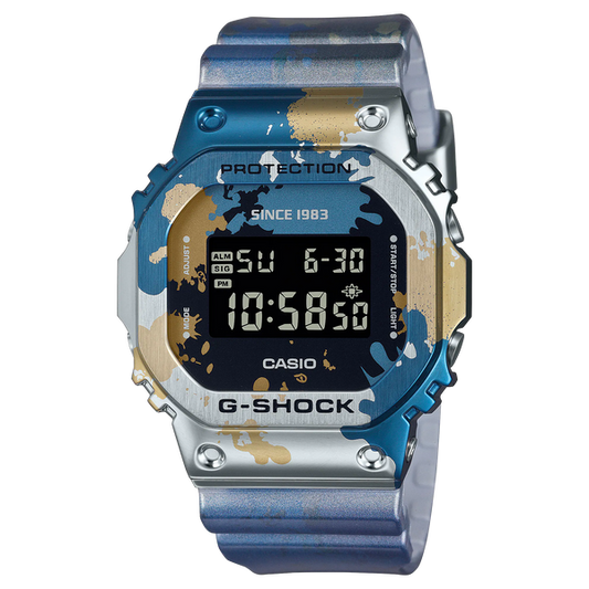 G-Shock GM5600SS-1 Street Spirit Graffiti Art Metal Square