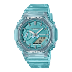 G-Shock GMAS2100SK2A Splash Clear Metallic Teal Casioak Mid-Size