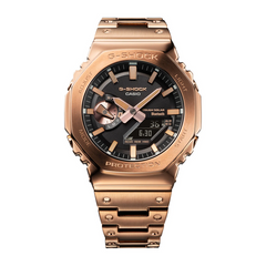 G-Shock GMB2100GD-5A Full Metal Casioak Rose Gold Bluetooth Solar