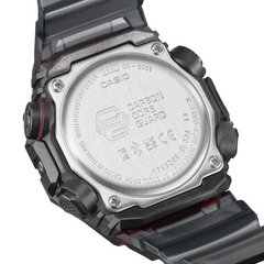 G-Shock GAB001G-1A Analog-Digital Bluetooth Translucent Black Red