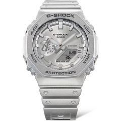 G-Shock GA2100FF-8A Retro Futuristic Metallic Silver Casioak