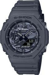 G-Shock GA2100CA-8A Casioak Grey Camouflage Motif