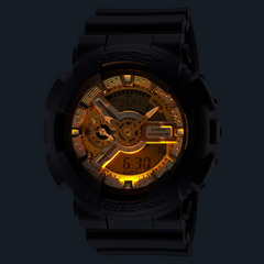 G-Shock GA110CD-1A9 Silver Gold Bi-Color Ana-Digi