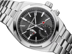 Overseas dual time 7920V/210A-B546 41 mm Steel