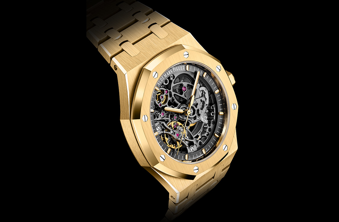 Audemars Piguet Royal OakDouble Balance Wheel Openworked 15407BA.OO.1220BA.01