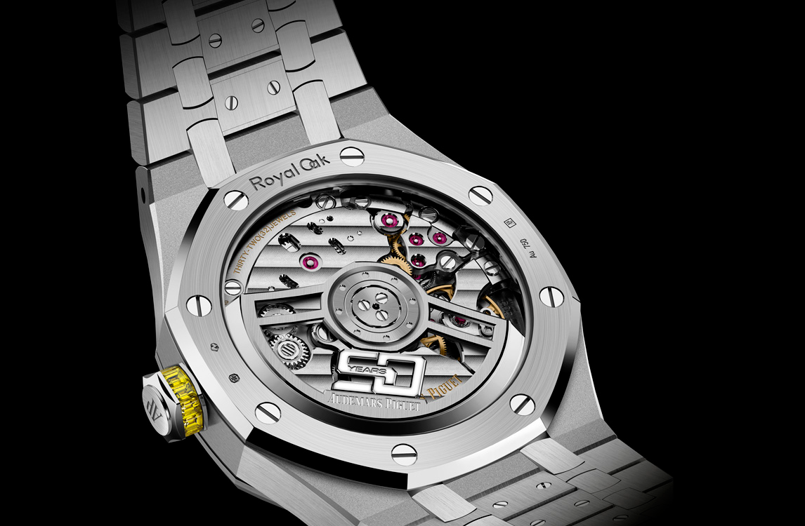 Audemars Piguet Royal OakSelfwinding Yellow Chrysoberyl "50th Anniversary" 15514BC.RY.1284BC.01