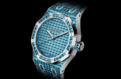 Audemars Piguet Royal OakSelfwinding Blue Topaz "50th Anniversary" 15514BC.TO.1284BC.01