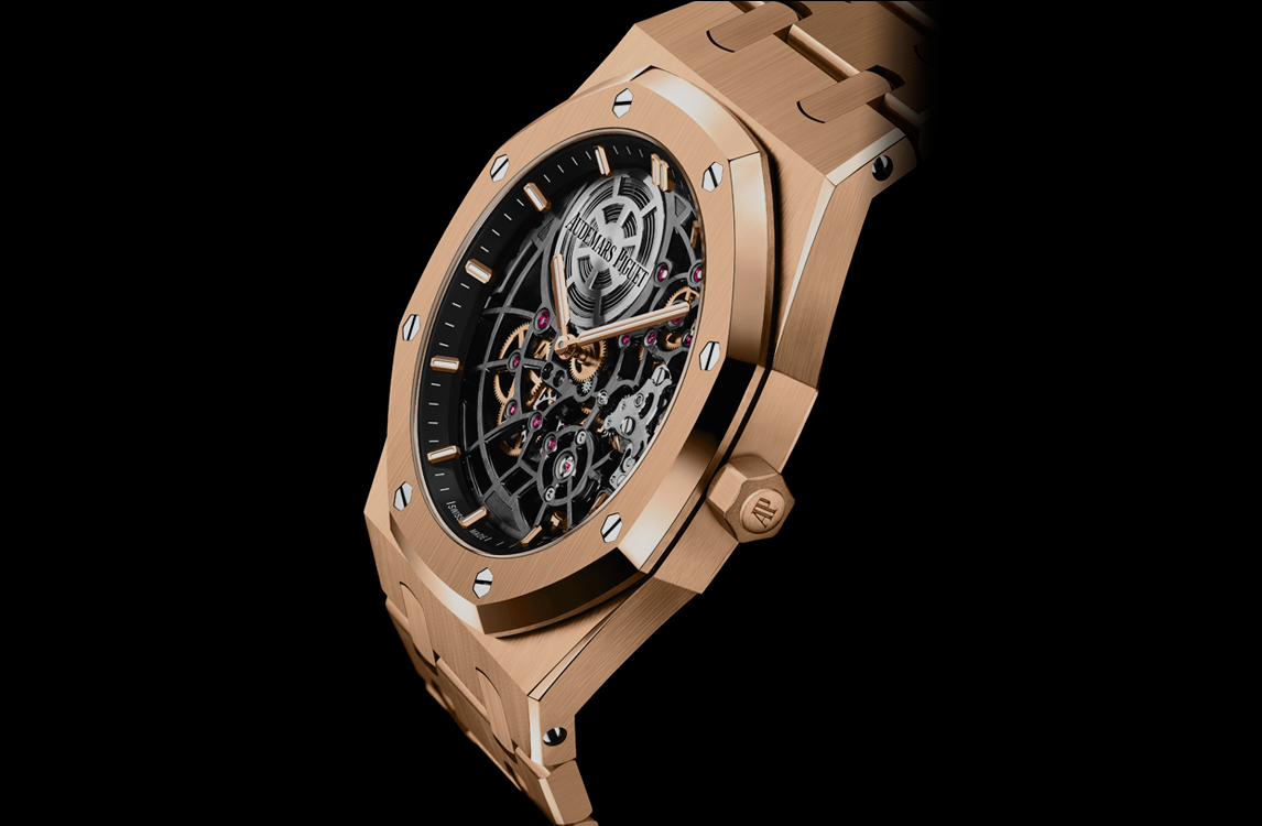 Audemars Piguet Royal Oak"Jumbo" Extra-Thin Openworked "50th Anniversary" 16204OR.OO.1240OR.01