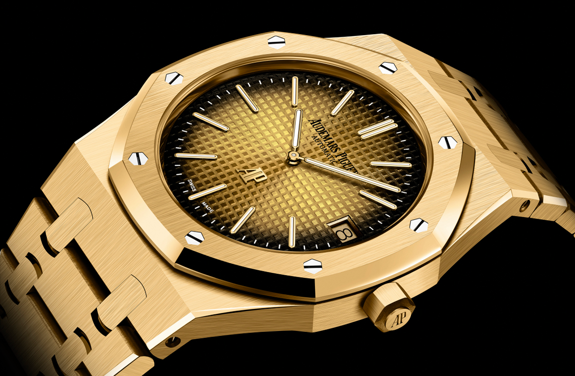 Audemars Piguet Royal Oak"Jumbo" Extra-Thin "50th Anniversary" 16202BA.OO.1240BA.01