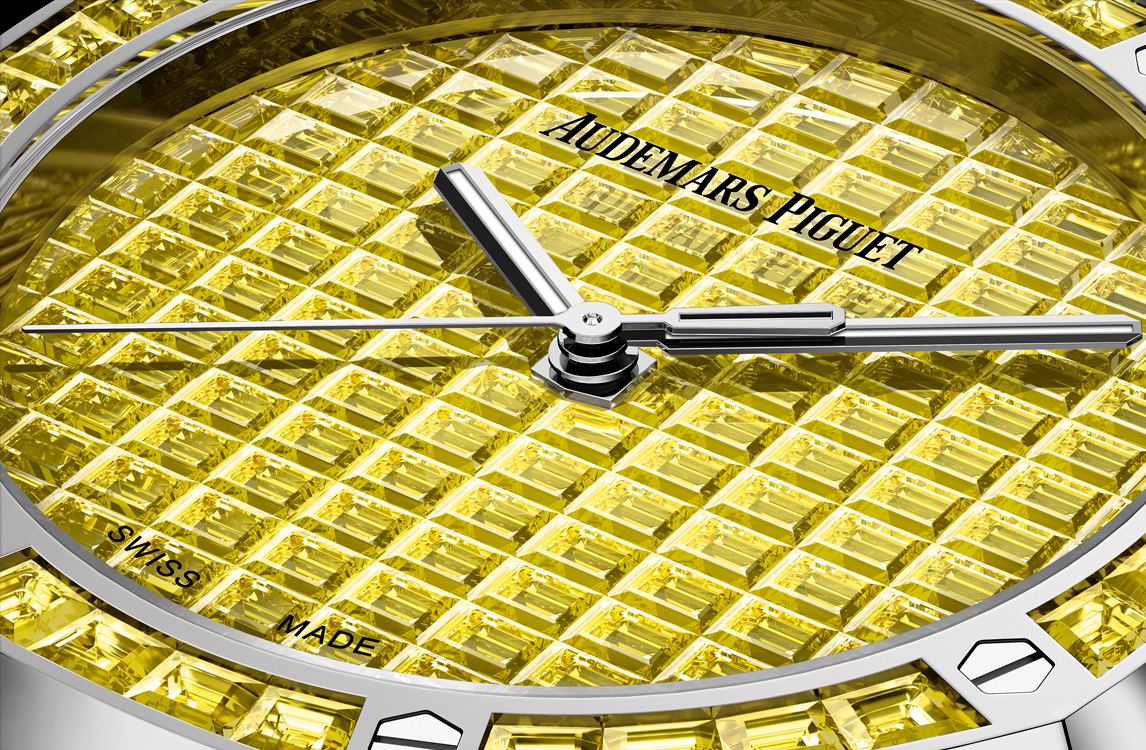 Audemars Piguet Royal OakSelfwinding Yellow Chrysoberyl "50th Anniversary" 15514BC.RY.1284BC.01