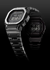 G-Shock GMWB5000MB-1A Full Metal Texture Crafted Black