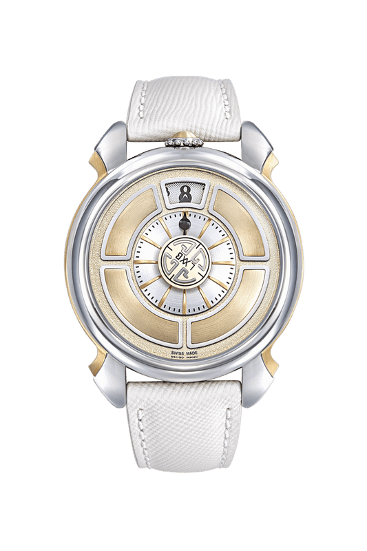 Gaga Labormatic Champagne dial with gold accents watch CH-01-061