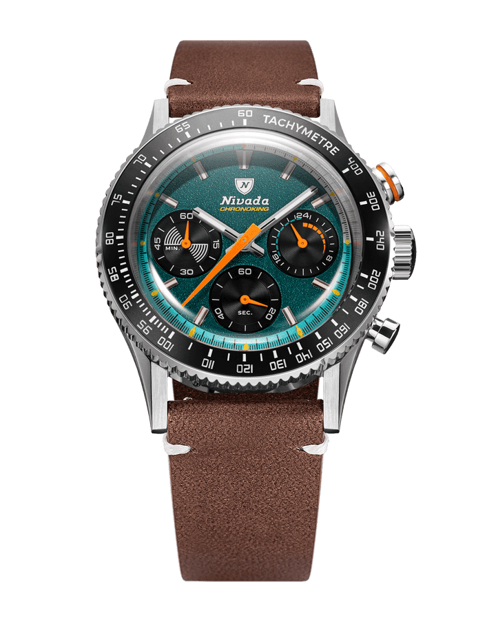 nivada-chronoking-mecaquartz-racing-green-87051q14