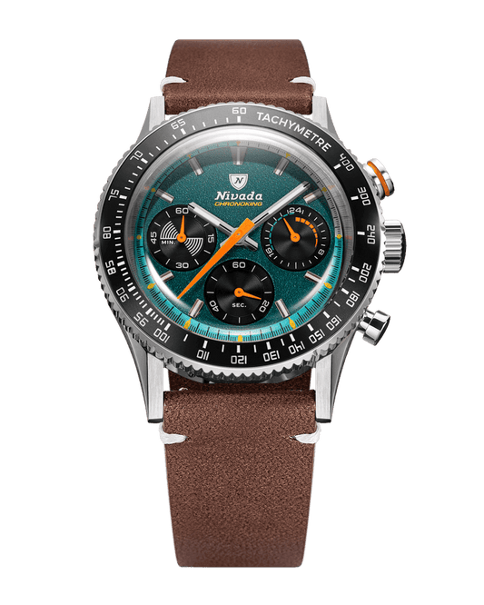 nivada-chronoking-mecaquartz-racing-green-87051q14