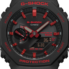 G-Shock GAB2100BNR-1A Ignite Red Line Casioak