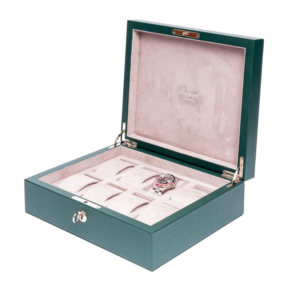 Vantage Eight Watch Box - Green L437