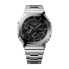 G-Shock GMB2100D-1A Full Metal Casioak Silver Bluetooth Solar