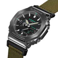 G-Shock GM2100CB-3A Utility Metal Analog-Digital Casioak Green