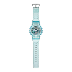 G-Shock GMAS110VW-2A Near Virtual Worlds Transparent Turquoise Ladies