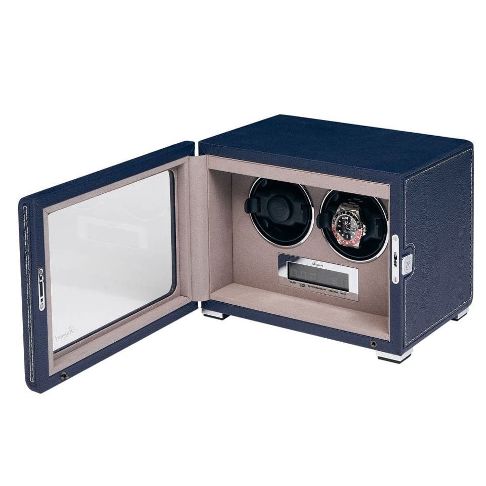 Quantum Duo Watch Winder - Navy W632