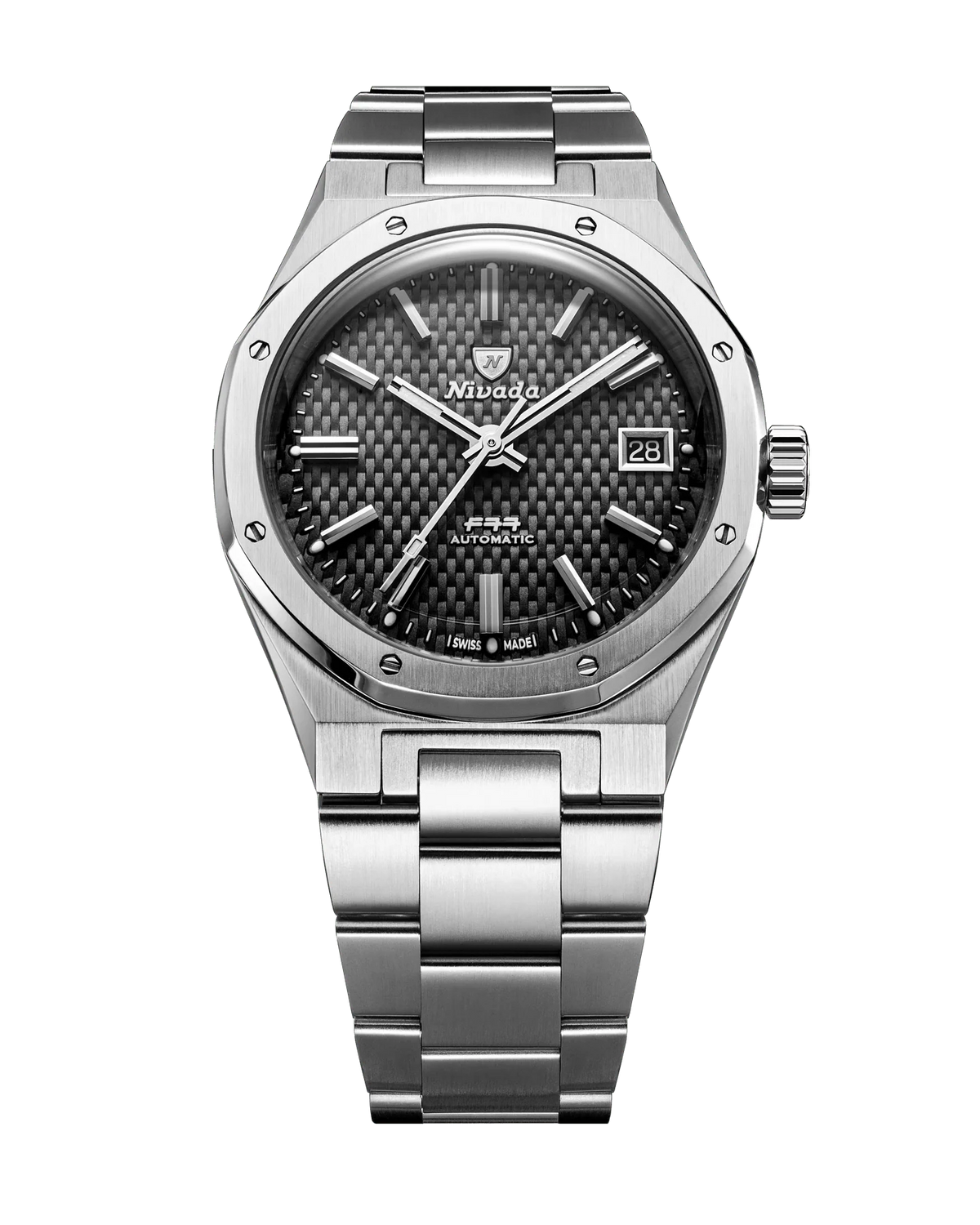 F77 Sst Black White Lume Mk2 - 38 69011A77