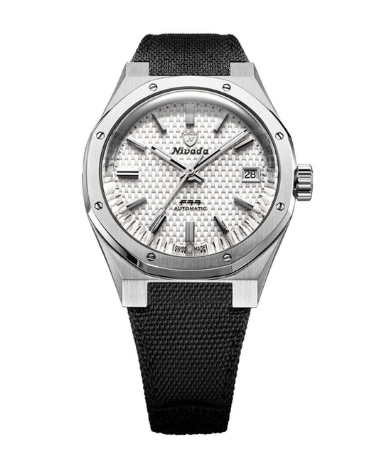 Nivada F77 SST WHITE MK2 - 38MM 69014A77-BC