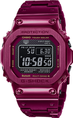 Casio G-Shock GMWB5000RD-4 Red Ion-Plated Full Metal 2Way Time Sync