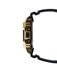 G-Shock GM5600G-9 Metal Clad Black and Gold Digital Square