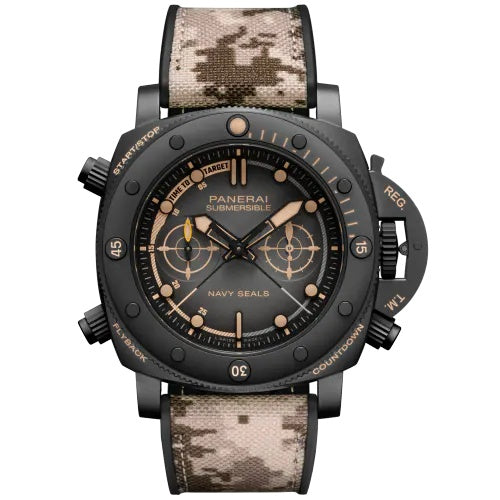 Submersible Chrono Navy SEALs Titanio PAM01521